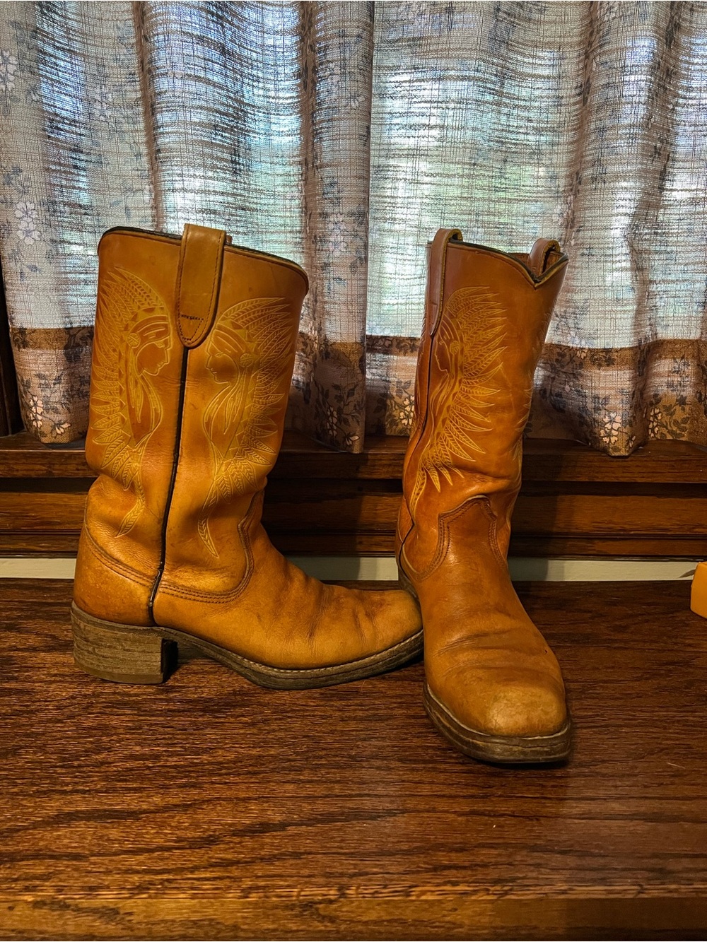 Texas Brand Vintage Cowboy Boots